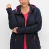 Funktionsjacke aus Fleece, mit Kapuze<sheego Discount