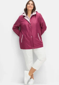 Funktionsjacke mit Kontrastpartien<sheego Sale