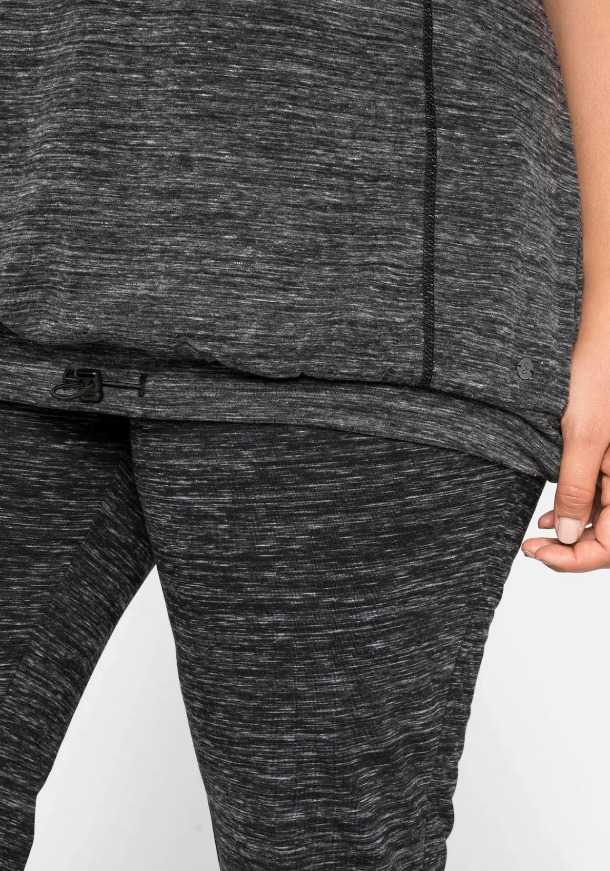 Funktionsshirt im Oversized-Schnitt, mit Saumbündchen<sheego Outlet