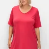 Funktionsshirt in Longform, mit Cut-out im Rücken<sheego Hot
