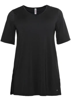 Funktionsshirt in Longform, mit Cut-out im Rücken<sheego Online
