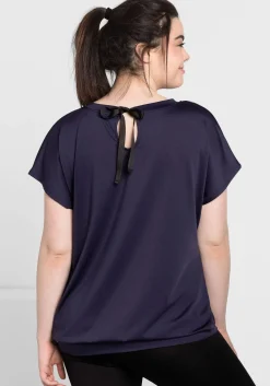 Funktionsshirt mit U-Boot-Ausschnitt<sheego Hot