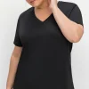 Funktionsshirt mit V-Ausschnitt<sheego New