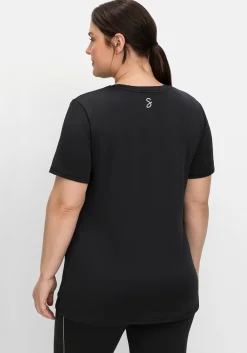 Funktionsshirt mit V-Ausschnitt<sheego New
