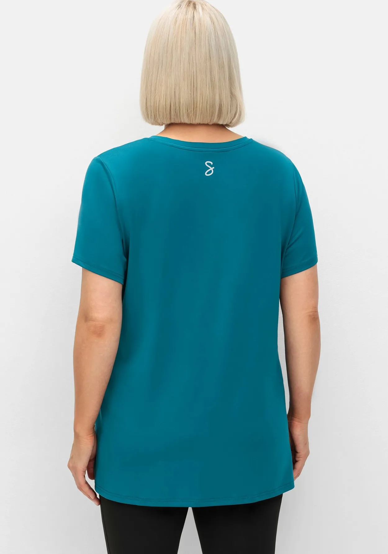 Funktionsshirt mit V-Ausschnitt<sheego Outlet