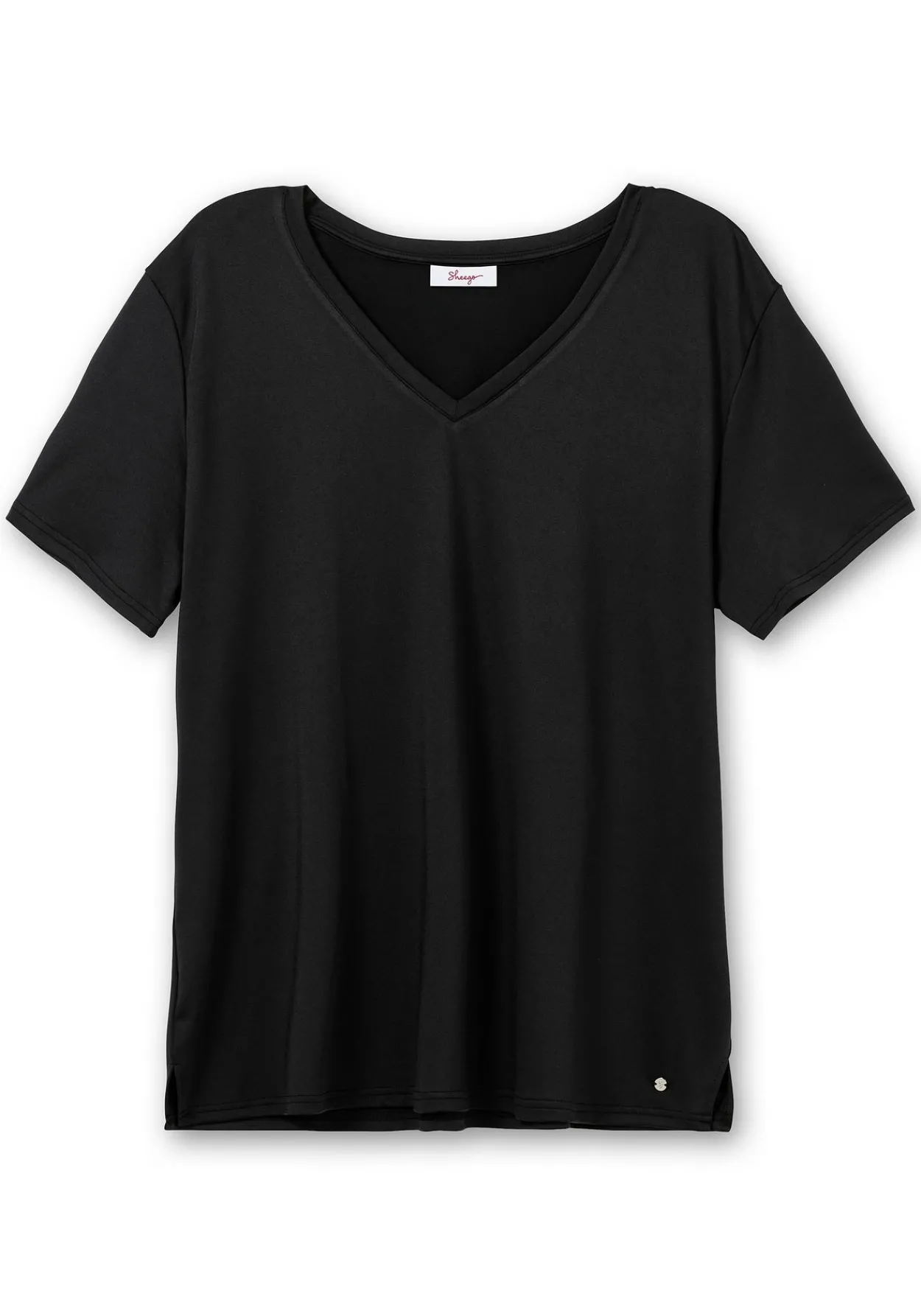 Funktionsshirt mit V-Ausschnitt<sheego New