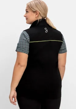 Funktionsweste mit kleinem Stehkragen<sheego Clearance