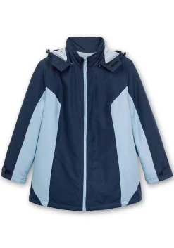 Funktions-Winterjacke mit Kontrastdetails<sheego Best