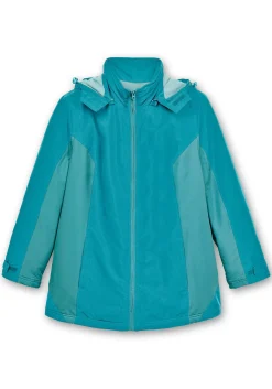 Funktions-Winterjacke mit Kontrastdetails<sheego New