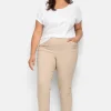 Gerade Bengalinhose mit hohem Schlupfbund<sheego Discount