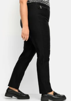 Gerade Bengalinhose mit hohem Schlupfbund<sheego Hot