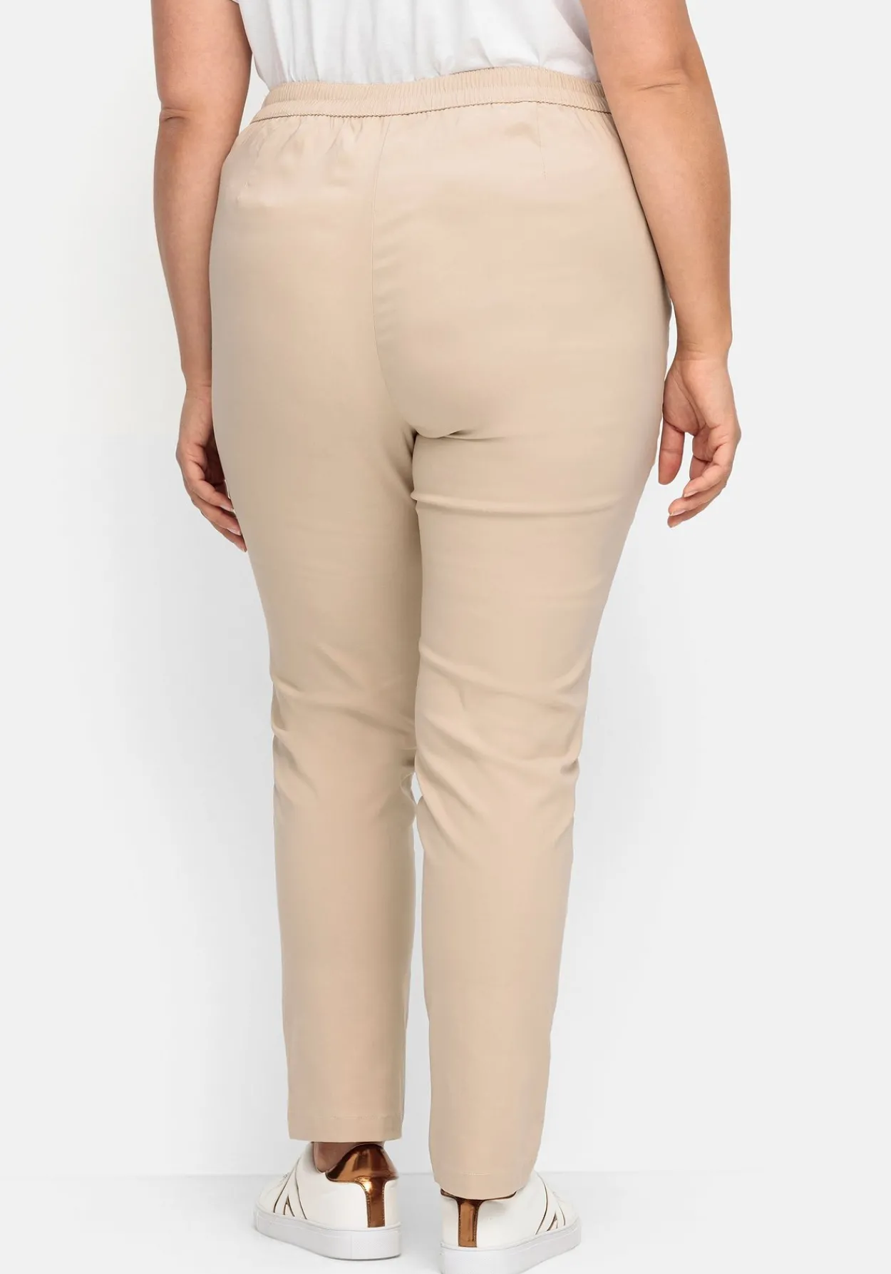Gerade Bengalinhose mit hohem Schlupfbund<sheego Discount
