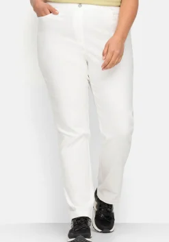 Gerade Bengalinhose mit hohem Schlupfbund<sheego New