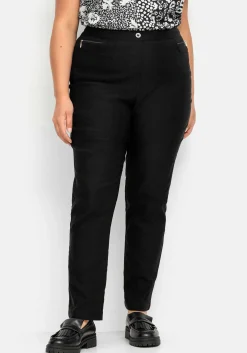 Gerade Bengalinhose mit hohem Schlupfbund<sheego Hot