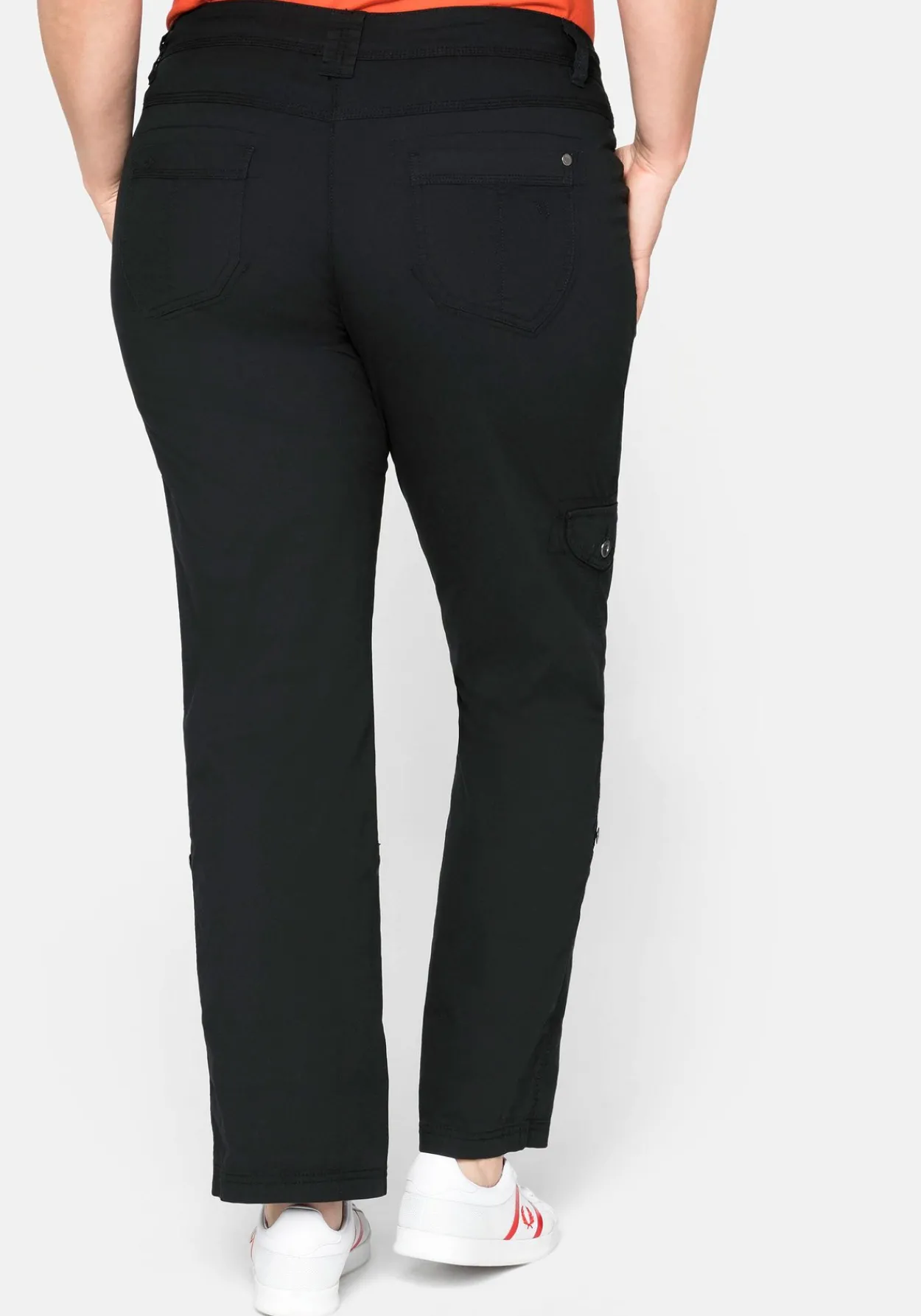 Gerade Cargo-Hose mit krempelbaren Beinen<sheego Online