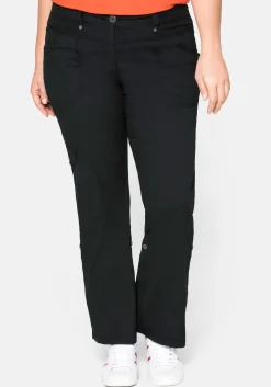 Gerade Cargo-Hose mit krempelbaren Beinen<sheego Online