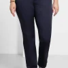Gerade Hose aus Baumwoll-Twill<sheego Clearance