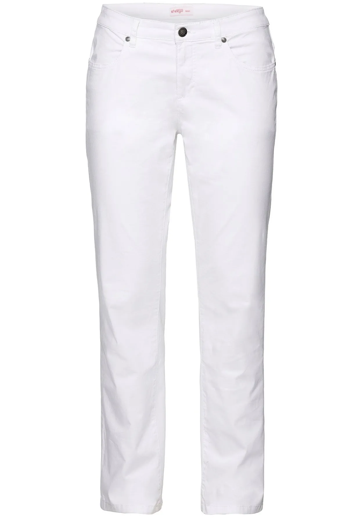 Gerade Hose aus Baumwoll-Twill<sheego Discount