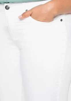 Gerade Hose aus Baumwoll-Twill<sheego Discount
