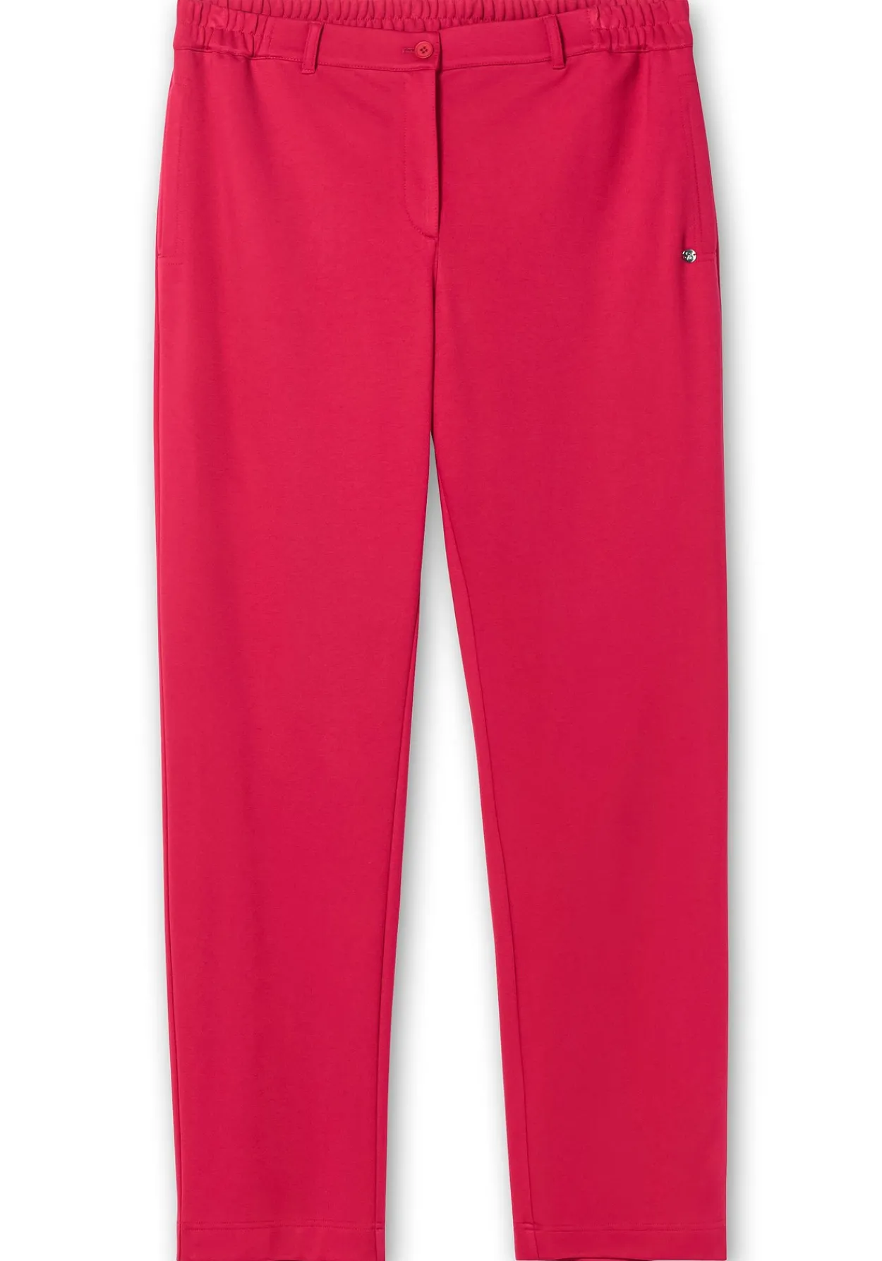 Gerade Hose aus Milano-Ripp, mit Stretchbund<sheego Best