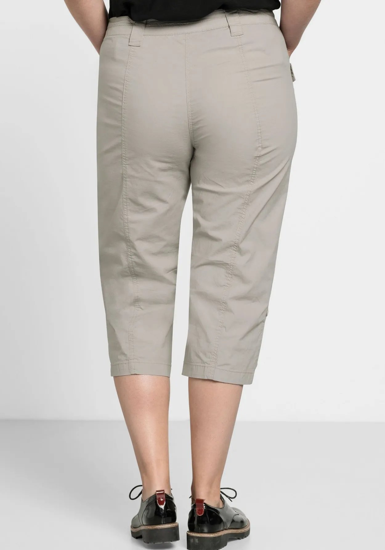 Gerade 3/4-Hose mit Krempelfunktion<sheego Best