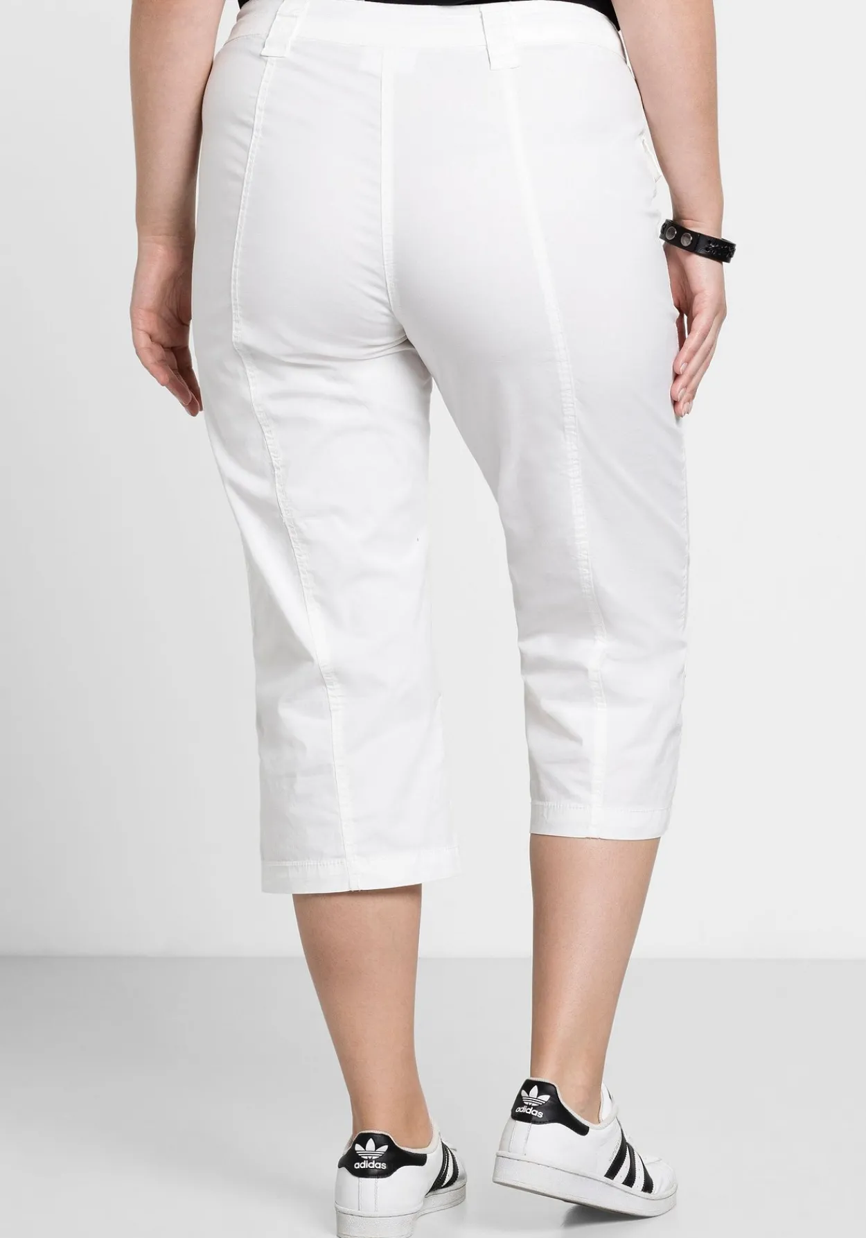 Gerade 3/4-Hose mit Krempelfunktion<sheego Fashion