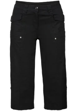 Gerade 3/4-Hose mit Krempelfunktion<sheego Online