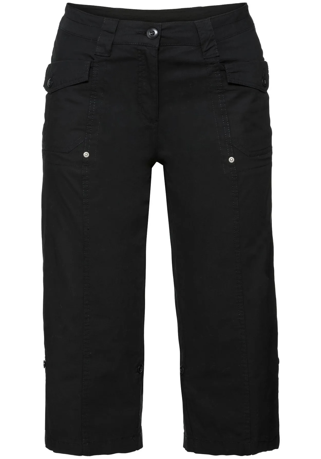 Gerade 3/4-Hose mit Krempelfunktion<sheego Online