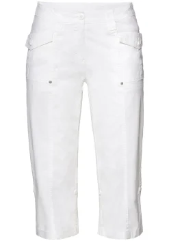 Gerade 3/4-Hose mit Krempelfunktion<sheego Fashion