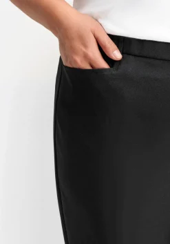 Gerade Hose mit Schlupfbund und Bügelfalten<sheego Outlet