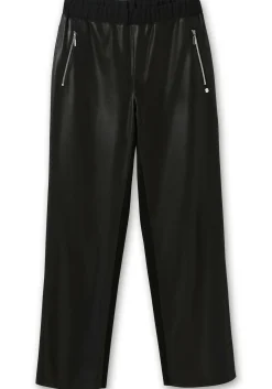 Gerade Hose mit Stretchbund, im Materialmix<sheego Fashion
