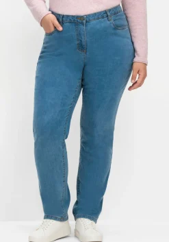Gerade, innen weich angeraute Thermojeans<sheego Outlet