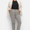 Gerade Jeans im extrahohen Paperbag-Schnitt<sheego Online