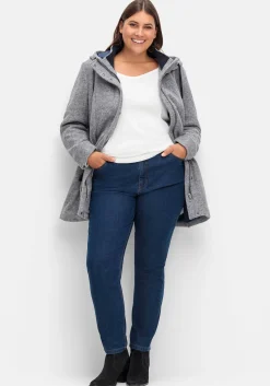Gerade Jeans im extrahohen Paperbag-Schnitt<sheego Online
