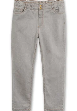 Gerade Jeans im extrahohen Paperbag-Schnitt<sheego Online