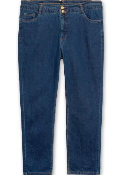 Gerade Jeans im extrahohen Paperbag-Schnitt<sheego Online