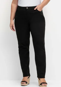 Gerade Jeans in Ankle-Länge, Five-Pocket-Form<sheego Hot