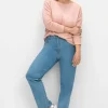 Gerade Jeans in 5-Pocket-Form<sheego x Collection L. Online