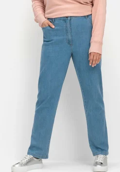 Gerade Jeans in 5-Pocket-Form<sheego x Collection L. Online