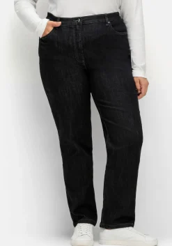 Gerade Jeans in 5-Pocket-Form<sheego x Collection L. Outlet