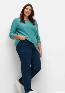 Gerade Jeans in 5-Pocket-Form<sheego x Collection L. New