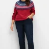 Gerade Jeans mit kariertem Thermo-Innenfutter<sheego x Collection L. Sale