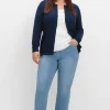 Gerade Jeans mit Rundum-Dehnbund<sheego Outlet