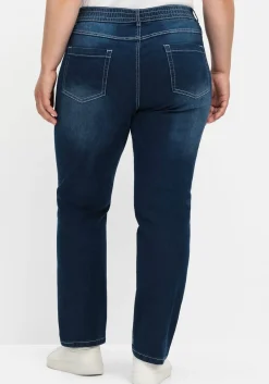 Gerade Jeans mit Rundum-Dehnbund<sheego Fashion