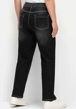 Gerade Jeans mit Rundum-Dehnbund<sheego Best