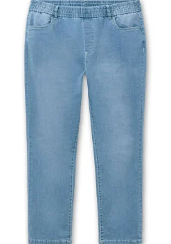 Gerade Jeans mit Rundum-Dehnbund<sheego Outlet