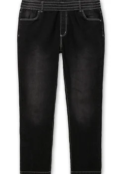 Gerade Jeans mit Rundum-Dehnbund<sheego Best