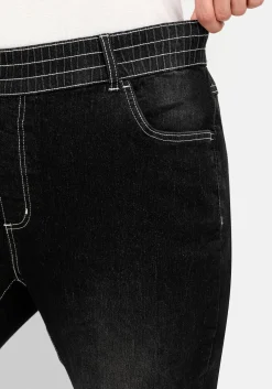 Gerade Jeans mit Rundum-Dehnbund<sheego Best
