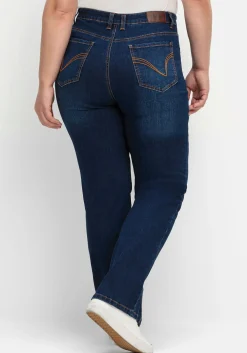 Gerade Jeans mit Shaping-Einsatz<sheego Best