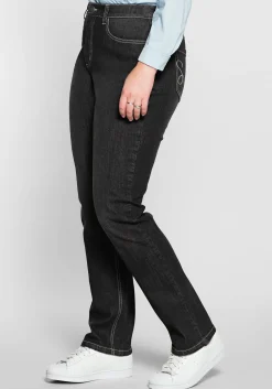 Gerade Jeans mit Shaping-Einsatz<sheego Discount